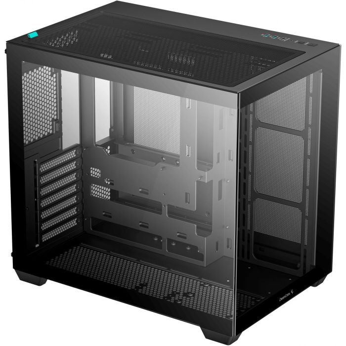 DeepCool CG530 Torre Midi PC Gaming Negra ATX, micro ATX, ITX con Vidrio Templado y Filtro Anti-Polvo 1
