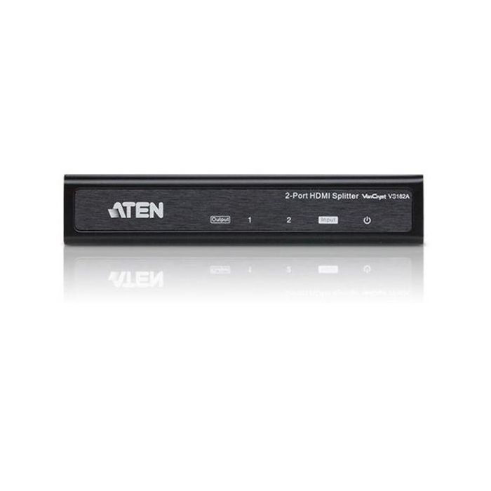 Aten VS182A Splitter HDMI 2 Puertos 10.2 Gb/s 340 MHz HDCP para Múltiples Pantallas 2