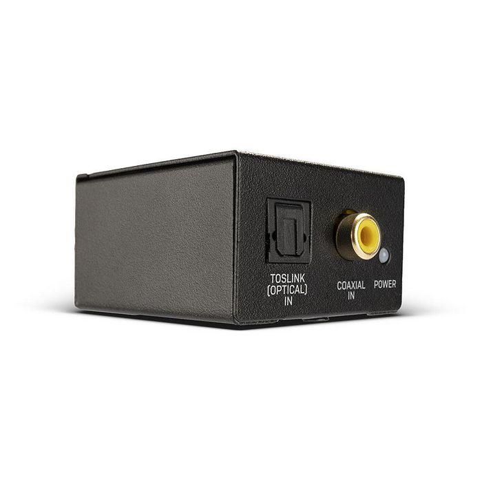 Lindy DAC Convertidor Audio Digital a Analógico TosLink Óptico Coaxial a RCA Estéreo Alta Fidelidad 24bit/96kHz para Amplificadores Lindy DAC Convertidor Audio Digital a Analógico TosLink Óptico Coaxial a RCA Estéreo Alta Fidelidad 24bit/96kHz para Amplificadores