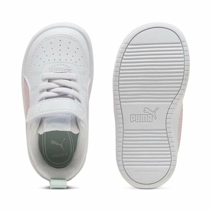 Zapatillas Deportivas Infantiles Puma Rickie Ac+ Blanco 3