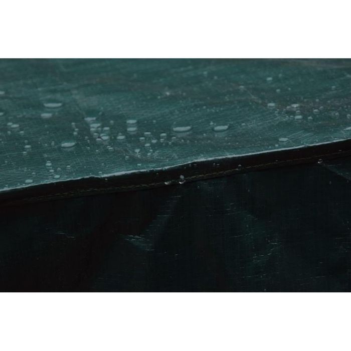 Altadex Funda Protectora para Mesa y Sillas Ø325x90cm, Polietileno 100g/m², Impermeable, Verde 8