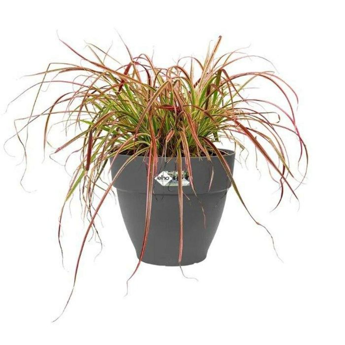 Elho Jardinera Redonda Vibia Campana 55 Negro Ø 55 x H 47 cm Exterior 100% Reciclado ELH8711904346379 1