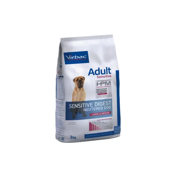 Virbac Canine Sensitive Digest Neutered Large Med. 12 kg