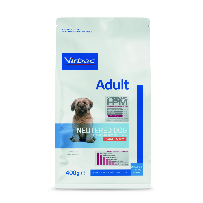 Virbac Canine Adult Neutered Small Toy 400 gr