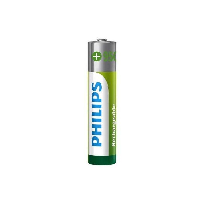 Pilas Philips R03B4A95/10 1,2 V AAA 1 Pilas Philips R03B4A95/10 1,2 V AAA 1