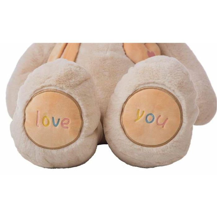 Peluche oso valentin beig 100 cm 1