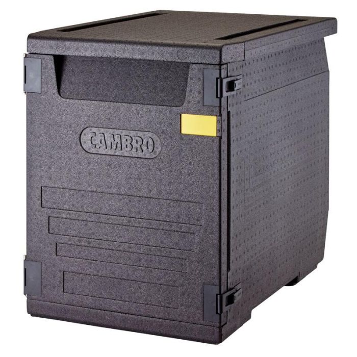 CAMBRO - EPP4060FNR-110 - Contenedor isotérmico con carga frontal Cam Gobox para bandejas de 60x40 cm sin guías 155 L