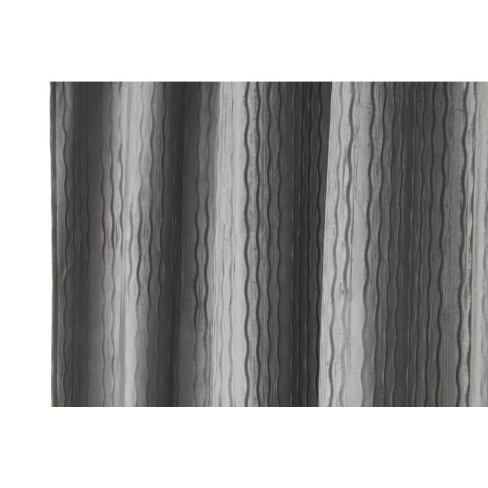 Cortina Urban DKD Home Decor Gris Claro 260 x 140 cm (2 Unidades) 3 Cortina Urban DKD Home Decor Gris Claro 260 x 140 cm (2 Unidades) 3