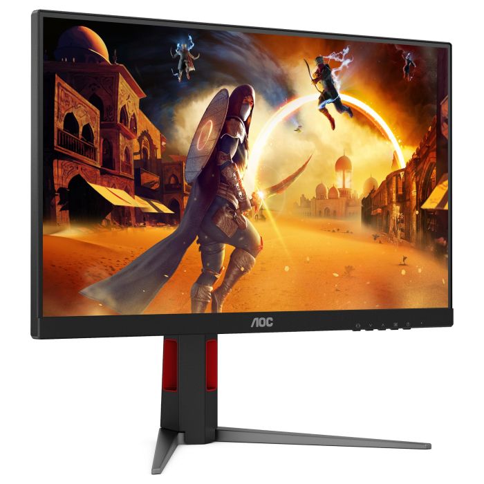 AOC Monitor Gaming 24G4HA 60.5cm (23.8") 1920x1080, 200Hz, 1ms GTG, Fast IPS, Negro/Rojo, 2xHDMI 2.0, DP 1.4, G-SYNC, FreeSync Premium 15