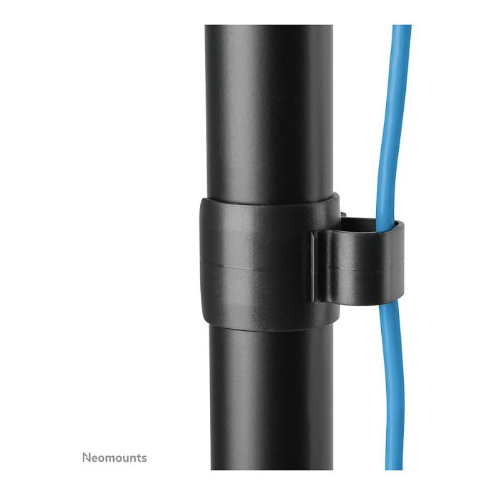 Neomounts WL90-325BL1 Soporte de Pared Móvil para Monitor 17-32", 9 kg, Resorte de Gas, Rotación 360°, Inclinación, Negro - Soporte de Trabajo de Pie/Sentado