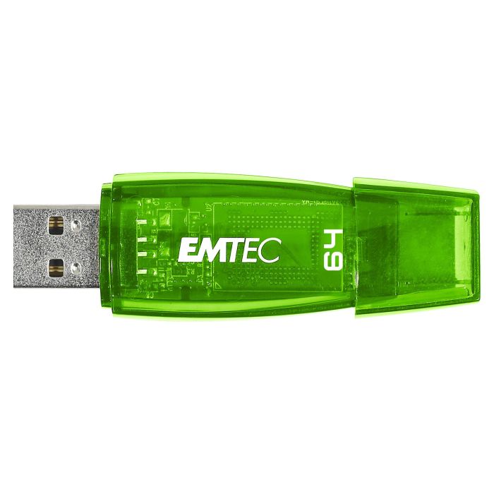 Emtec Pendrive USB C410 64GB 2.0 Verde