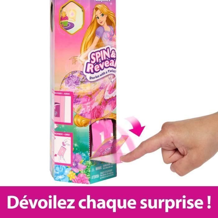 Muñeca Rapunzel Spin & Reveal Htv86 Disney Princess 4 Muñeca Rapunzel Spin & Reveal Htv86 Disney Princess 4