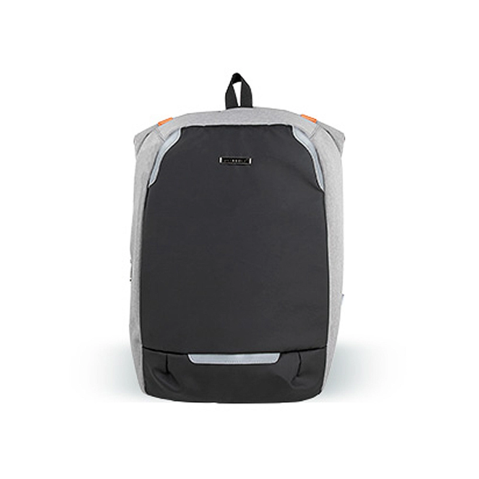 Q-connect Mochila para portátil de 18" negra / gris, poliéster impermeable, 460x170x310 mm 5