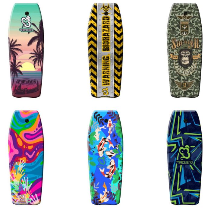 Tabla de BodyBoard Marbueno Multicolor 5 x 104 x 50 cm Tabla de BodyBoard Marbueno Multicolor 5 x 104 x 50 cm