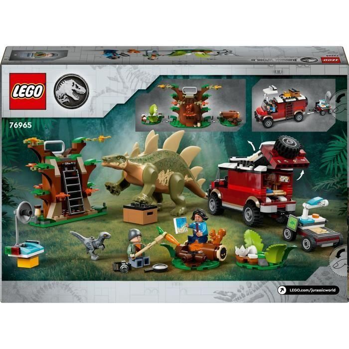 LEGO Jurassic World 76965 Misiones de Dinosaurios: Descubre el Estegosaurio, Juego Educativo 5 LEGO Jurassic World 76965 Misiones de Dinosaurios: Descubre el Estegosaurio, Juego Educativo 5