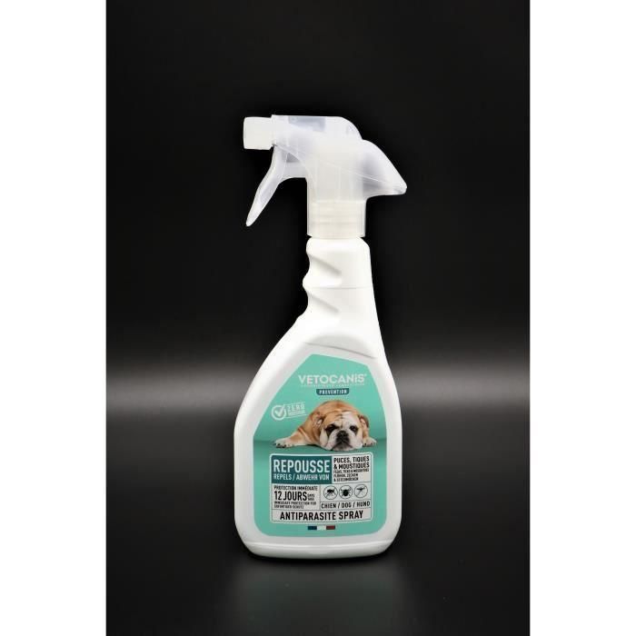 VETOCANIS Spray repelente de pulgas, garrapatas y mosquitos - Para perros - 500 ml 3