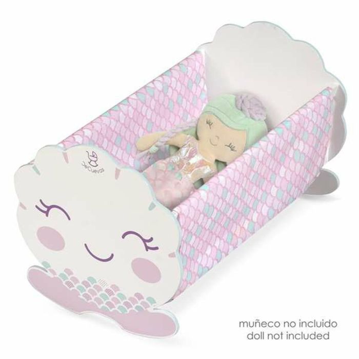 Cuna para Muñecas Decuevas Ocean Fantasy Balancín 49 x 32 x 31 cm 1 Cuna para Muñecas Decuevas Ocean Fantasy Balancín 49 x 32 x 31 cm 1