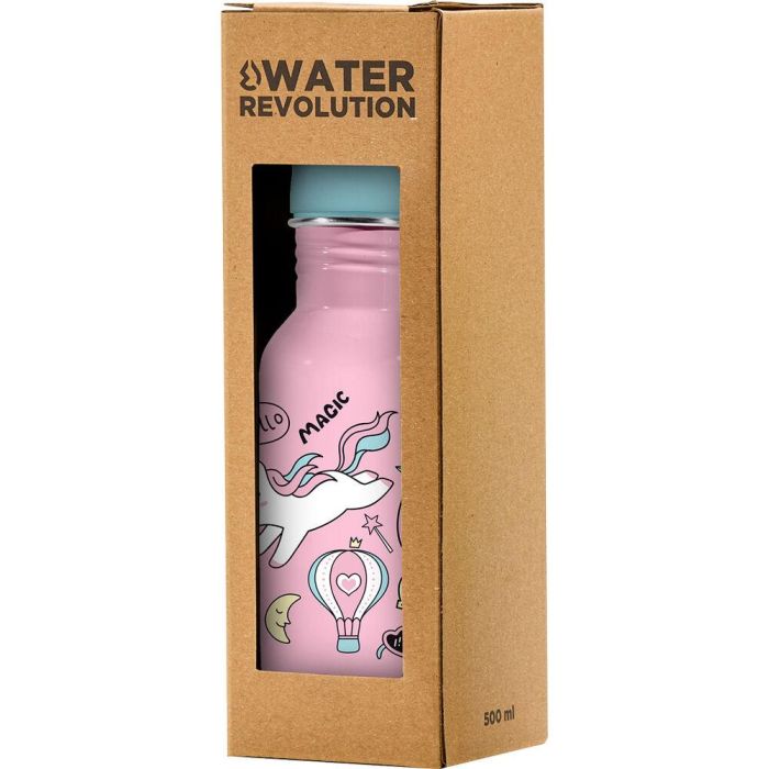 Cantimplora acero inoxidable Unicornio Water Revolution 500ml 0 Cantimplora acero inoxidable Unicornio Water Revolution 500ml 0