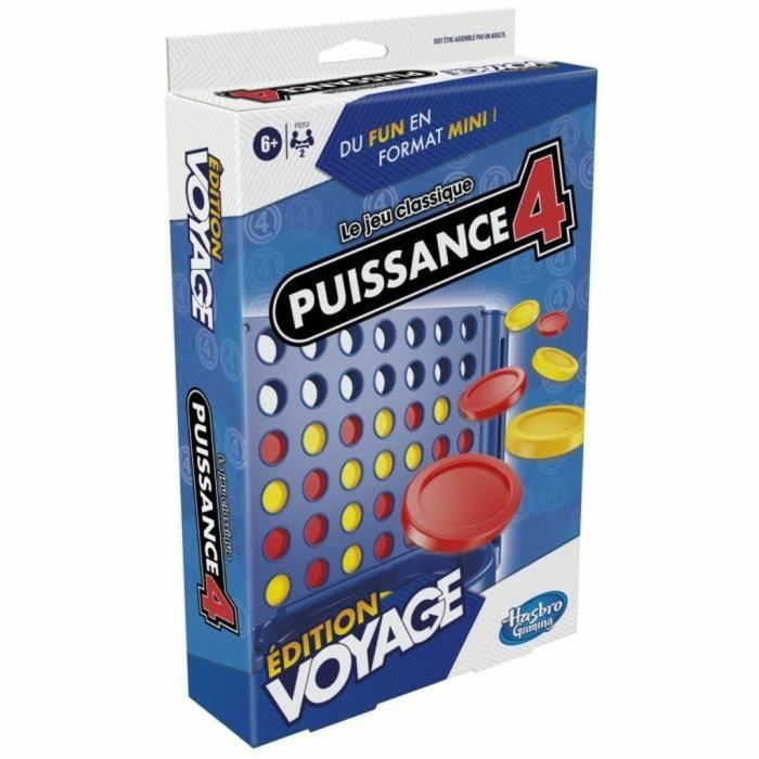 Hasbro HAS5010996163820 Power 4 Voyage Juego de Mesa de Viaje para 2 Jugadores, +6 Años 1