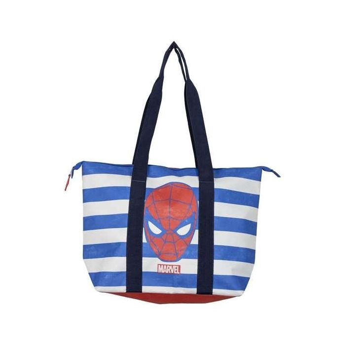 Bolsa de Playa Marvel Rojo Azul 48 x 5 x 32 cm