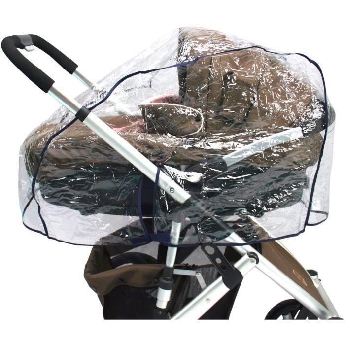 Bambisol Funda Impermeable Landau para Cochecito y Capazo, Protección contra Lluvia y Viento