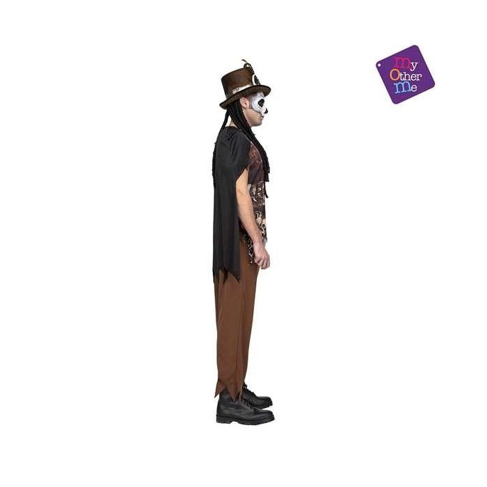 My Other Me Disfraz Voodoo Cannibal para Adulto con Camiseta, Pantalones y Capa, Talla M-L, 100% Poliéster 1