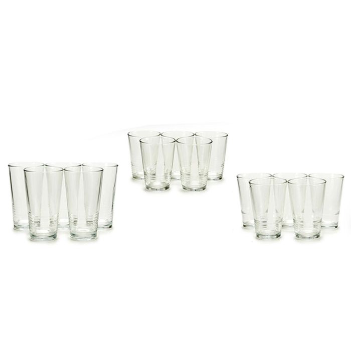 Set de Vasos Vivalto S18091/BHA Transparente Vidrio