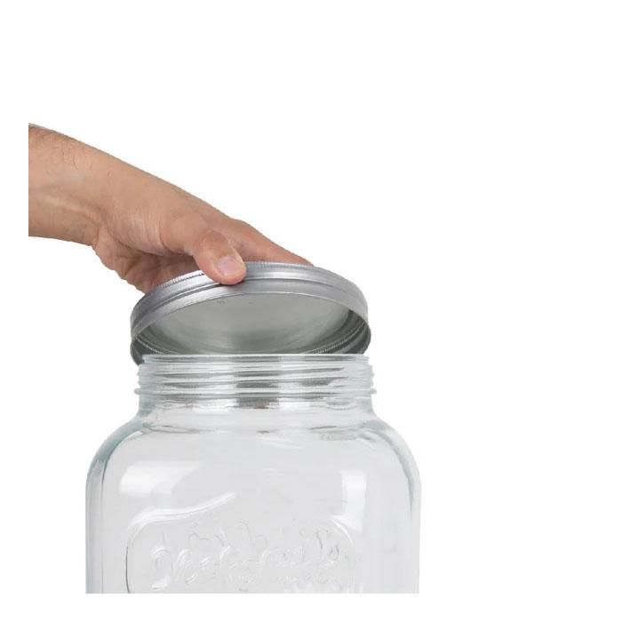 Inde Tarro Dispensador con Grifo 4L y Soporte de Metal, Medidas 17.4 x 30.5 x 16.9 cm 11