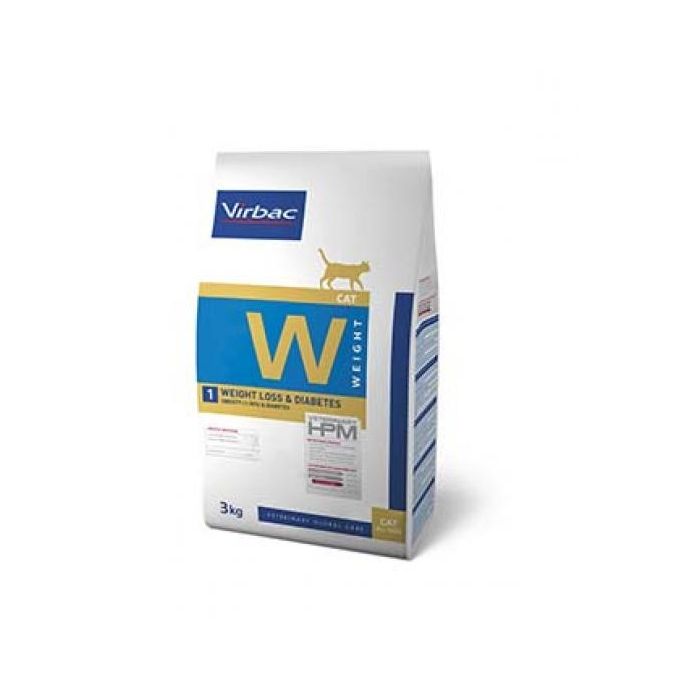 Virbac W1 Cat Weight Loss & Diabetes 1,5 kg Hpm