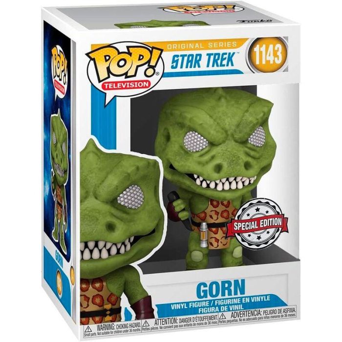 Funko Figura POP Star Trek Gorn Exclusive Vinilo 9cm