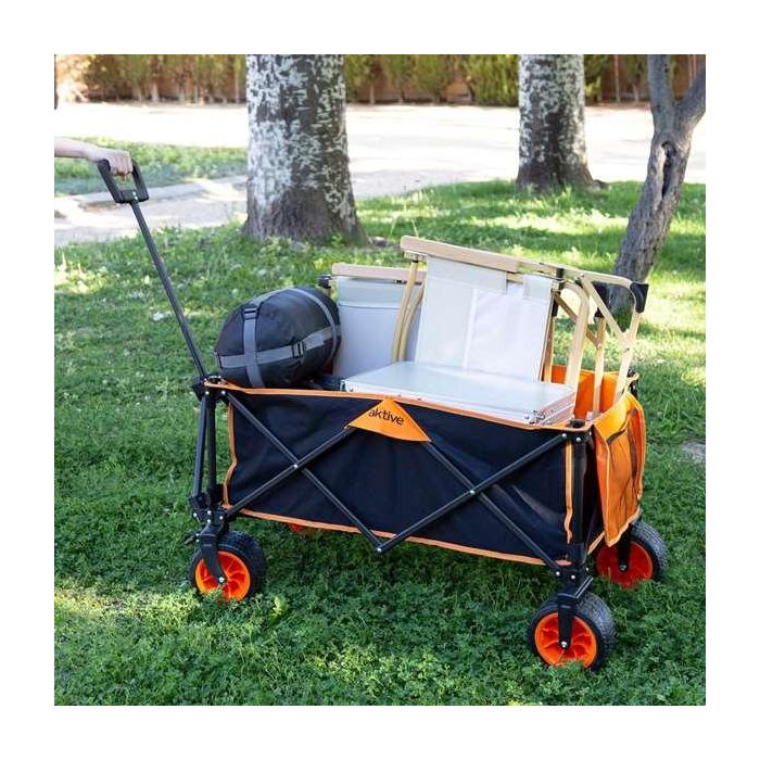 Carro de playa plegable 86x44x53/108 cm ruedas 17x10cm 5 Carro de playa plegable 86x44x53/108 cm ruedas 17x10cm 5