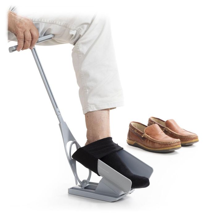 Calzador de Calcetines y Zapatos con Quitacalcetines Shoeasy InnovaGoods 4 Calzador de Calcetines y Zapatos con Quitacalcetines Shoeasy InnovaGoods 4