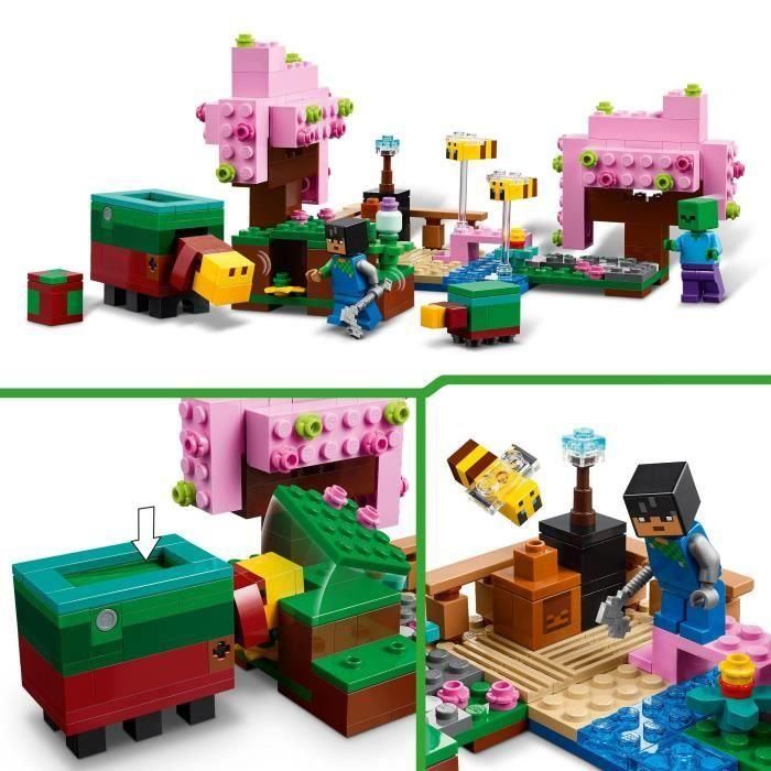 Juego de construccion el jardín de cerezos en flor lego minecraft 2 Juego de construccion el jardín de cerezos en flor lego minecraft 2