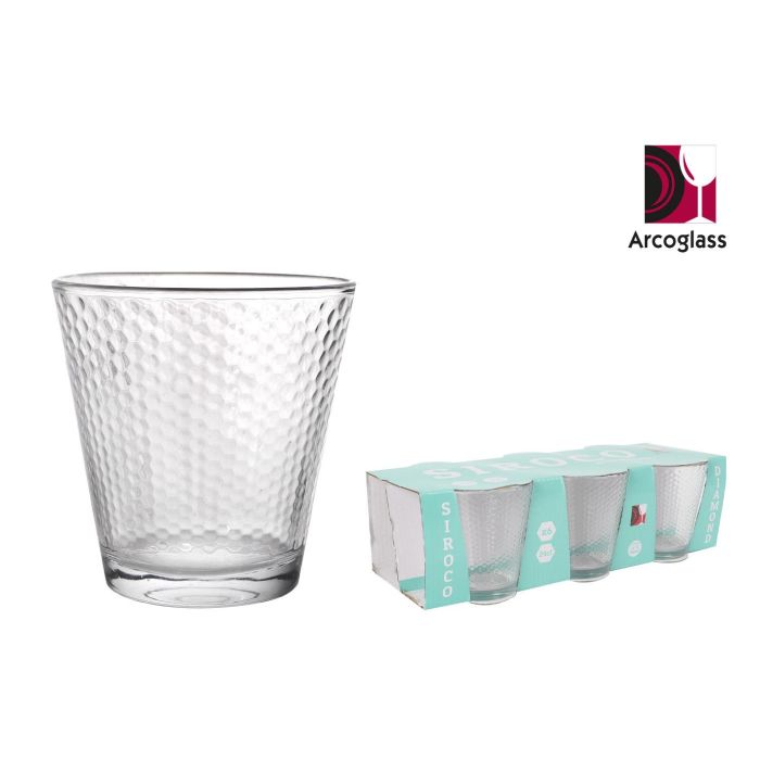 Set de 6 vasos Siroco Diamonds 250 ml - La Mediterranea (12 Cajas) Set de 6 vasos Siroco Diamonds 250 ml - La Mediterranea (12 Cajas)