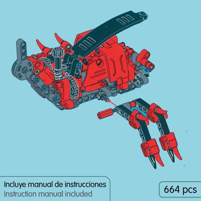 Juego de Construcción IM Master 664 Piezas