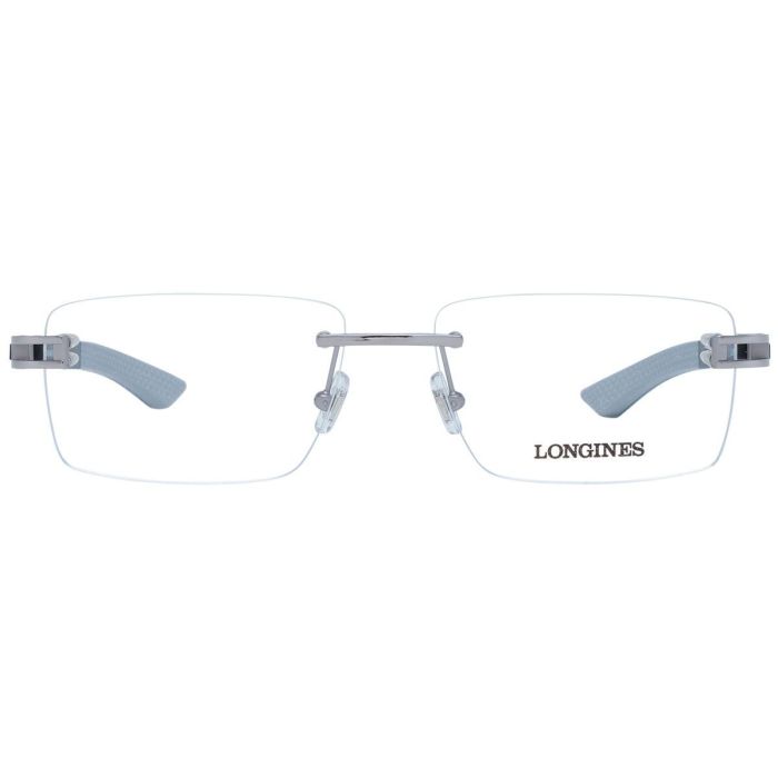 Montura de Gafas Hombre Longines LG5006-H-55014 Gris Ø 55 mm 4 Montura de Gafas Hombre Longines LG5006-H-55014 Gris Ø 55 mm 4