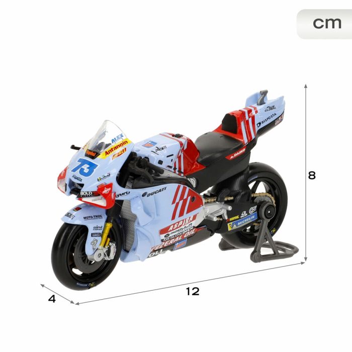 Motocicleta Ducati 2024 DUCATI GRESINI 12 X 8 X 4 CM 3 Motocicleta Ducati 2024 DUCATI GRESINI 12 X 8 X 4 CM 3