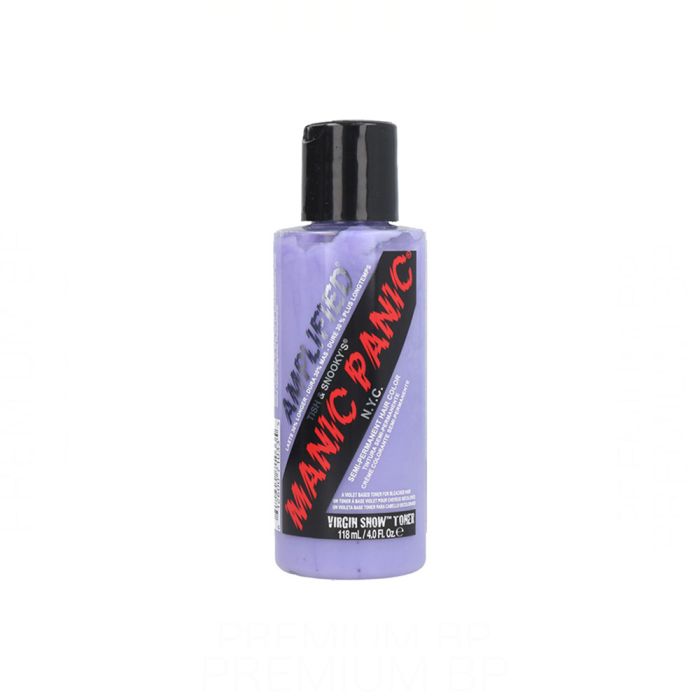 Tinte Semipermanente Manic Panic Virgin Snow Amplified Spray (118 ml)