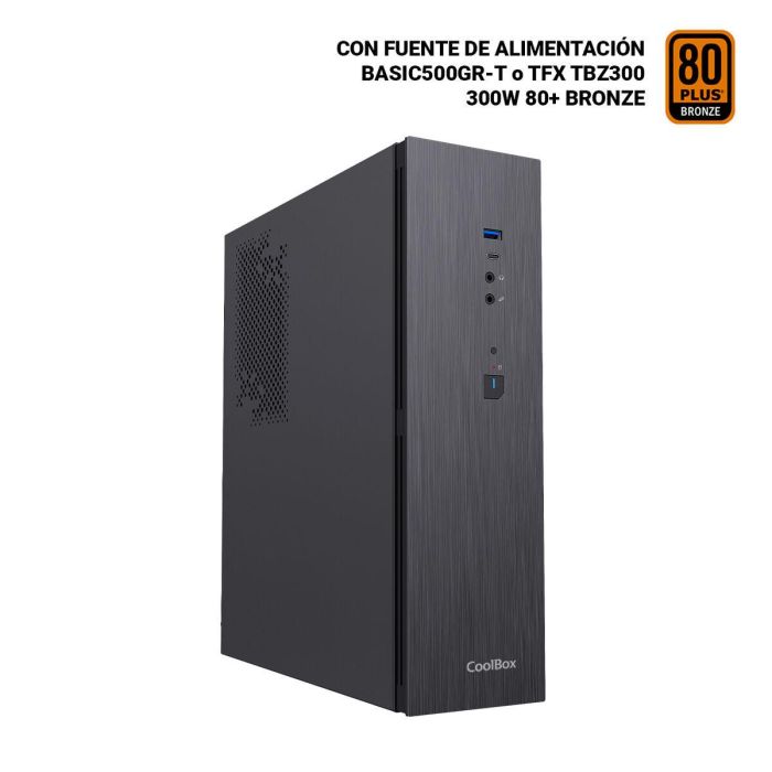 Caja Semitorre ATX CoolBox COO-PCT370-BZ Negro 0 Caja Semitorre ATX CoolBox COO-PCT370-BZ Negro 0