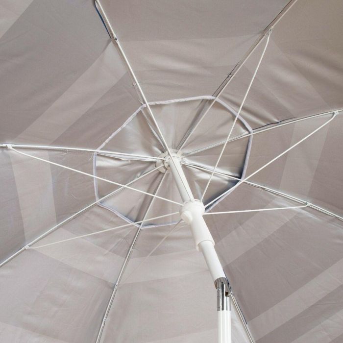 Sombrilla Aktive Acero Tela Oxford 210 x 205 x 210 cm 1 Sombrilla Aktive Acero Tela Oxford 210 x 205 x 210 cm 1