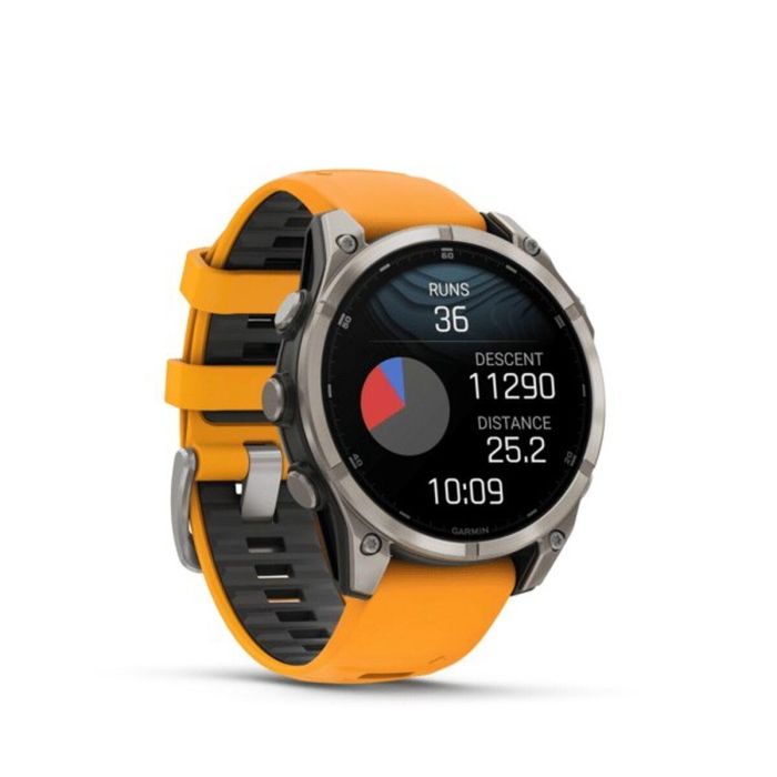 Smartwatch GARMIN Fénix 8 AMOLED Naranja 1,4" Ø 46 mm Ø 47 mm 3 Smartwatch GARMIN Fénix 8 AMOLED Naranja 1,4" Ø 46 mm Ø 47 mm 3