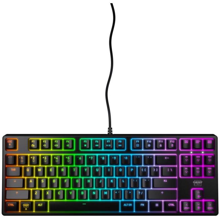 CHERRY XTRFY K4V2 TKL keyboard. black 0 CHERRY XTRFY K4V2 TKL keyboard. black 0