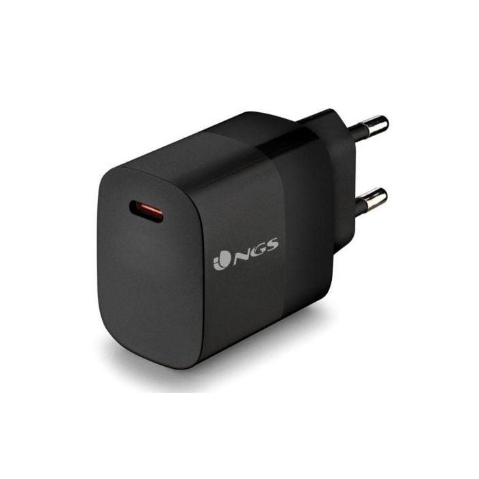 Cargador de Pared GaN NGS Bud 20W/ 1xUSB Tipo-C/ 20W 1 Cargador de Pared GaN NGS Bud 20W/ 1xUSB Tipo-C/ 20W 1