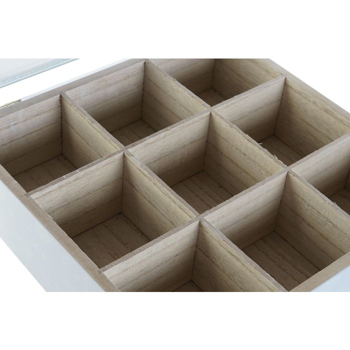 DKD Home Decor Caja Infusiones Scandi Verde Azul 24 x 6.5 x 24 cm 3 DKD Home Decor Caja Infusiones Scandi Verde Azul 24 x 6.5 x 24 cm 3