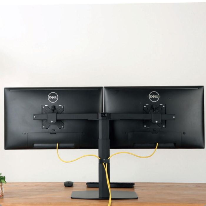 Ewent EW1538 Soporte de Mesa para 2 Monitores hasta 27 Pulgadas, Resorte de Gas, Ajuste Ergonómico, Gestión de Cables 2 Ewent EW1538 Soporte de Mesa para 2 Monitores hasta 27 Pulgadas, Resorte de Gas, Ajuste Ergonómico, Gestión de Cables 2