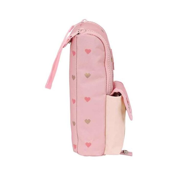 Estuche Escolar Glow Lab Hearts Rosa (6 x 21 x 6 cm) 2 Estuche Escolar Glow Lab Hearts Rosa (6 x 21 x 6 cm) 2