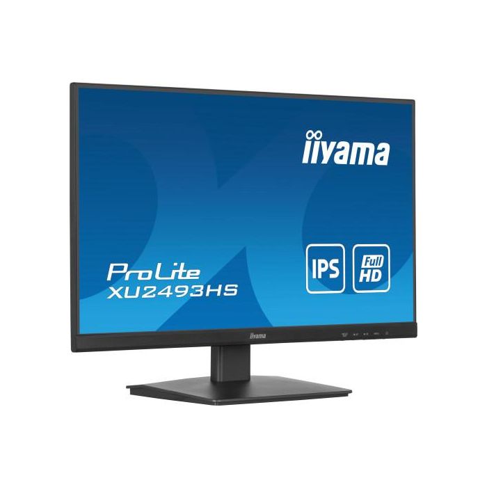 Iiyama Monitor 23.8" XU2493HS-B6, Full HD, IPS, 100Hz, 0.5ms, HDMI, DisplayPort, ProLite 1