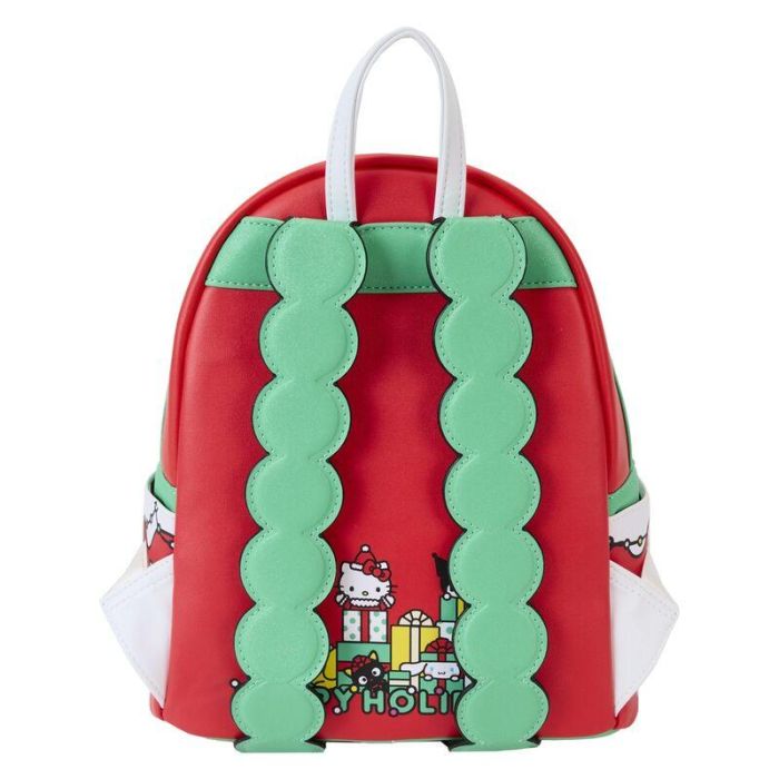 Mochila Christmas Hello Kitty Sanrio Loungefly 26cm 4