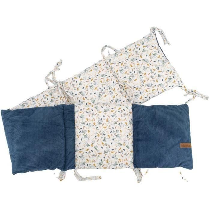 Protector de cama - DOMIVA - AU FIL DE L'EAU - Adaptable - 30x180 cm Protector de cama - DOMIVA - AU FIL DE L'EAU - Adaptable - 30x180 cm