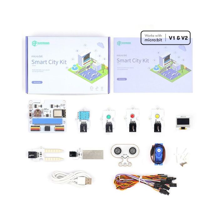 Kit Sensores Inteligentes Micro:Bit Ciudad Inteligente Kit Sensores Inteligentes Micro:Bit Ciudad Inteligente